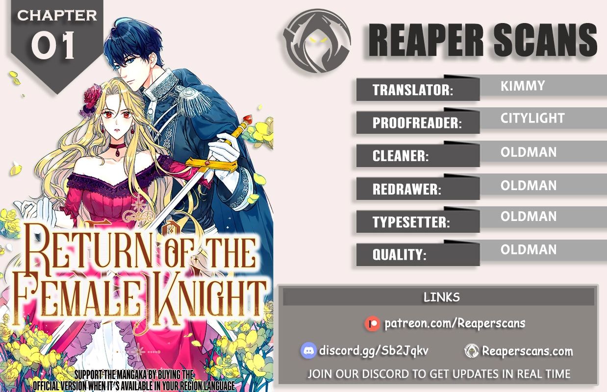 Return of the Female Knight Chapter 1 1